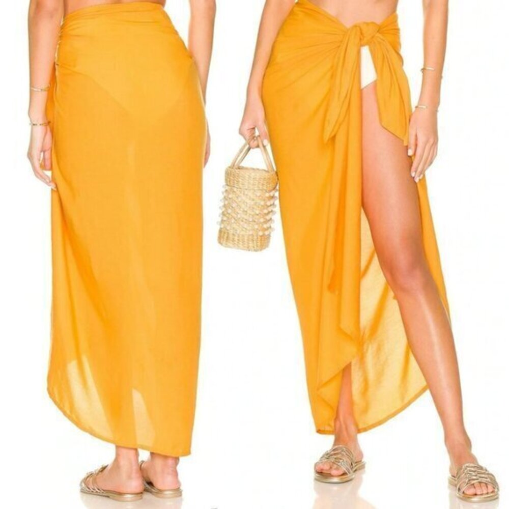 Lovers and Friends Taylen Pareo in Mango Orange
